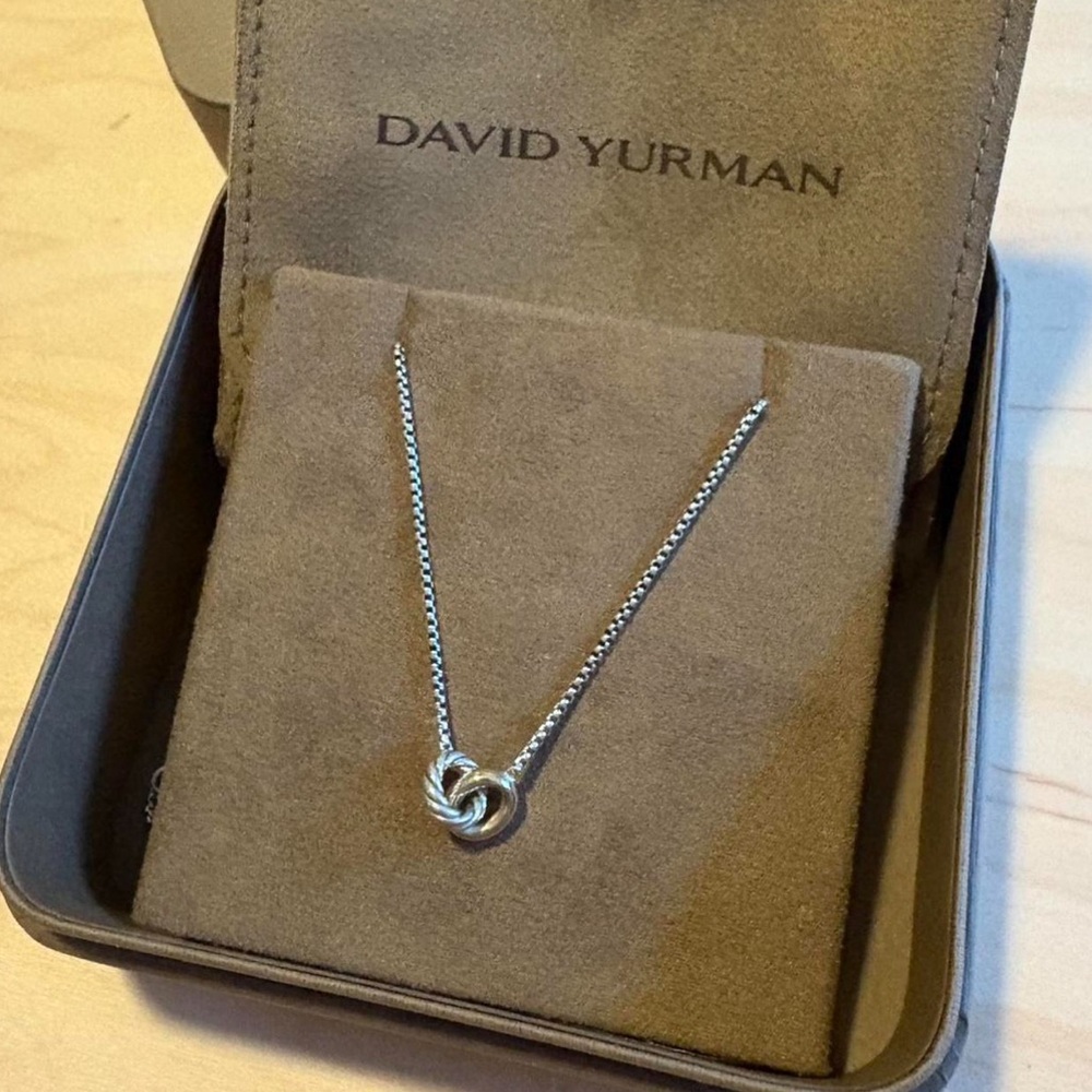 David Yurman Petite Cable Linked Necklace
